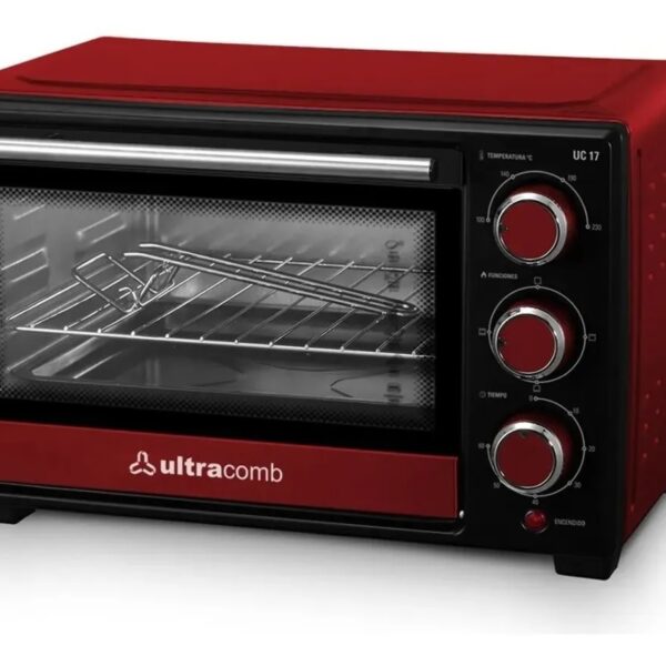 Horno Eléctrico Ultracomb Uc-54ca Rojo/negro 220v - TangoHogar